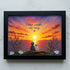 Collect Moments Sunset Couple Sea Glass Framed Art - Black - 6" X 8" - image 8