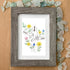 "Made With Love" Family Tree Custom Names Sea Glass Framed Art - image 5