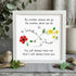 Infinity Symbol Custom Friendship Names Sea Glass Framed Art - White - 8" X 8" - image 9