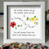 Infinity Symbol Custom Friendship Names Sea Glass Framed Art - image 6