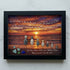 "Best Things In Life" Custom Family Names & Year Sea Glass Framed Art - Black - 6" X 8" - image 10