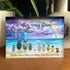 "After Every Storm" Custom Family Names Sea Glass Framed Art - Seaglass Card - 6" X 8" - image 1