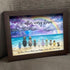 "After Every Storm" Custom Family Names Sea Glass Framed Art - image 0