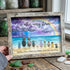 "After Every Storm" Custom Family Names Sea Glass Framed Art - Retro White - 6" X 8" - image 12