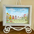 Meadow Wildflower Custom Names & Date Family Sea Glass Framed Art - image 3