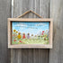 Meadow Wildflower Custom Names & Date Family Sea Glass Framed Art - image 7