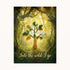Wanderlust Soul Tree Of Life Sea Glass Framed Art - image 2