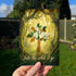 Wanderlust Soul Tree Of Life Sea Glass Framed Art - Seaglass Card - 8" X 6" - image 1