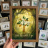 Wanderlust Soul Tree Of Life Sea Glass Framed Art - Walnut Brown - 8" X 6" - image 7