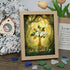 Wanderlust Soul Tree Of Life Sea Glass Framed Art - Oak - 8" X 6" - image 6