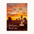 Find Your Desert Oasis Sunset Cactus Sea Glass Framed Art - image 2