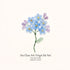 Forget Me Not Blue Floral Sea Glass Framed Art - image 2
