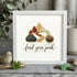 Motivational Range Rustic Mountain Sea Glass Framed Art - White - 8" X 8" - image 7