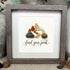 Motivational Range Rustic Mountain Sea Glass Framed Art - image 0