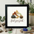 Motivational Range Rustic Mountain Sea Glass Framed Art - Black - 8" X 8" - image 6