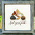Motivational Range Rustic Mountain Sea Glass Framed Art - image 4