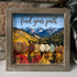 Life Journey Stone Path Mountain Sea Glass Framed Art - image 0