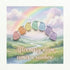 "After Every Storm Comes A Rainbow" Birds Sea Glass Framed Art - Seaglass Card - 8" X 8" - image 1