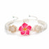 Hand-Woven Plumeria & Sea Turtle Rope Bracelet- Recycled Ocean Jewelry That Restores Marine Habitats - image 9