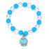 Cute Enamel Ocean Charm Stretch Bracelet - image 1
