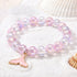 Cute Enamel Ocean Charm Stretch Bracelet - Pink Fishtail - image 6