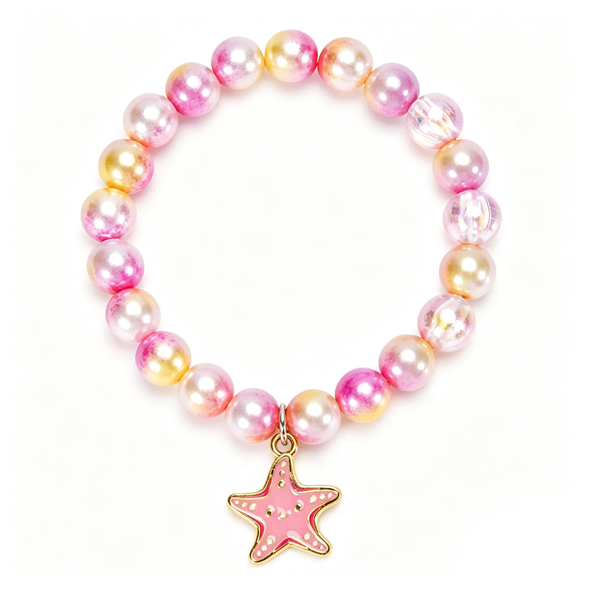 Cute Enamel Ocean Charm Stretch Bracelet - image 15