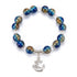Nautical Charm Coloured Glaze Beaded Stretch Bracelet - image 6