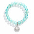 Crab Ocean Protector Reborn Bracelet – Recycled 8mm Frosted Gold-Speckled Glass Beads - image 7