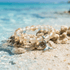 Supporting Ocean Cleanup Whale Tail Rescue Bracelet – Recycled 8mm Frosted Gold-Speckled Glass Beads - image 5