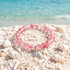 Protect Dolphins & Marine Life Rescue Bracelet – Recycled 8mm Frosted Gold-Speckled Glass Beads - image 6