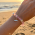 Shell & Whale Tail Save Sea Animals Bracelet – Recycled 8mm Frosted Glass Beads Supporting Ocean Cleanup  - image 11