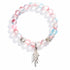 Ocean Cleanup Protect Marine Life Jellyfish Bracelet – Recycled 8mm Frosted Gold-Speckled Glass Beads - image 16