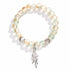 Ocean Cleanup Protect Marine Life Jellyfish Bracelet – Recycled 8mm Frosted Gold-Speckled Glass Beads - image 13