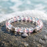 Seashell Charm Bracelet For Marine Conservation - Recycled 8mm Frosted Gold-speckled Glass Beads - image 17