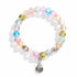 Rainbow Seashell Bracelet - Recycled 8mm Glass Beads | Ocean Cleanup Bracelet for Marine Conservation - image 6