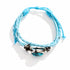 For Dolphin Lovers - Braided Blue Leather Boho Recycled Bracelet | Support Clean Ocean Project - image 7