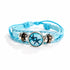 Save The Ocean Recycled Braided Leather Starfish Bracelet | Protect Marine Animals - image 0
