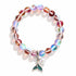 Save The Ocean Whale Bracelet - Recycled 8mm Frosted Sea Glass Beads With Whale Tail Charm - image 27
