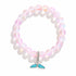 Ocean Guardian Protect Whale Bracelet - Recycled 8mm Frosted Sea Glass Beads With Whale Tail - image 21