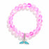 Ocean Guardian Protect Whale Bracelet - Recycled 8mm Frosted Sea Glass Beads With Whale Tail - image 24