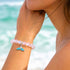 Ocean Guardian Protect Whale Bracelet - Recycled 8mm Frosted Sea Glass Beads With Whale Tail - image 20