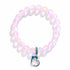 Ocean Guardian Dolphin Bracelet - Handmade Recycled 8mm Frosted Sea Glass Beads With Dolphin Charm - image 21