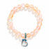 Ocean Guardian Dolphin Bracelet - Handmade Recycled 8mm Frosted Sea Glass Beads With Dolphin Charm - image 18