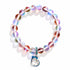 Ocean Guardian Dolphin Bracelet - Handmade Recycled 8mm Frosted Sea Glass Beads With Dolphin Charm - image 27