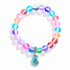 Aqua Blue Conch Bracelet - Recycled 8mm Frosted Sea Glass Beads That Save Marine Life - image 15