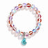 Aqua Blue Conch Bracelet - Recycled 8mm Frosted Sea Glass Beads That Save Marine Life - image 27