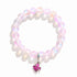Pink Tropical Fish Bracelet - Recycled 8mm Frosted Sea Glass Beads For Ocean Conservation - image 21