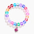 Pink Tropical Fish Bracelet - Recycled 8mm Frosted Sea Glass Beads For Ocean Conservation - image 15