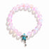 Save The Sea Turtles Bracelet - Recycled 8mm Frosted Sea Glass Beads With Turtle & Starfish Charm - image 21