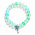 Save The Sea Turtles Bracelet - Recycled 8mm Frosted Sea Glass Beads With Turtle & Starfish Charm - image 15